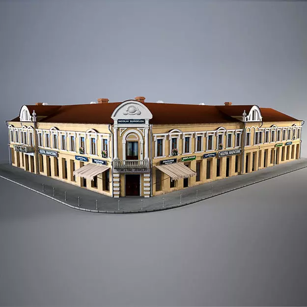 Old Corner House    3D model_0