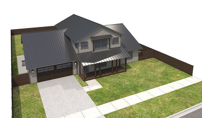 House-111 3D model 7