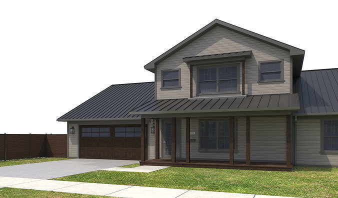 House-111 3D model 4