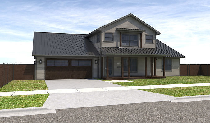 House-111 3D model 3