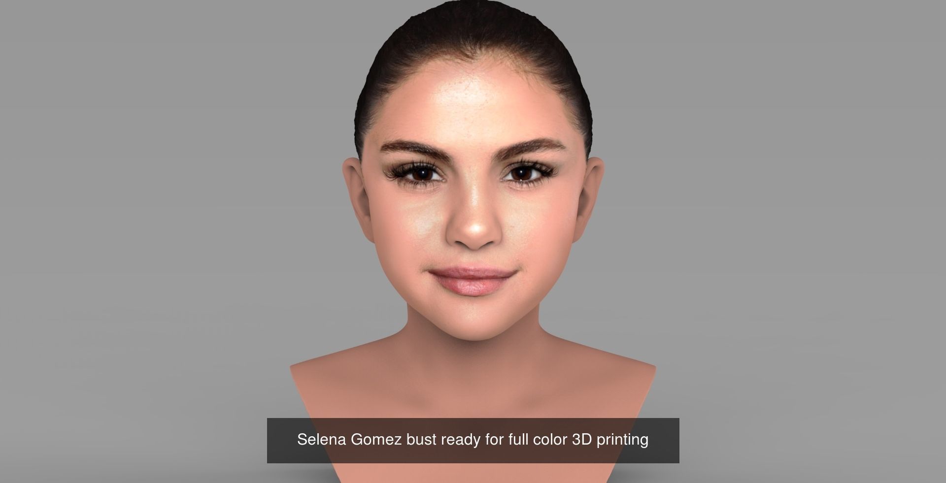 Famous Singers ready for full color 3D printing 3D Model Collection_22