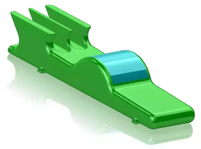 Fireball Pinewood Derby Car 3D print model
