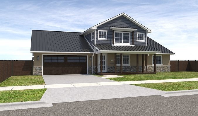 House-114 3D model 3
