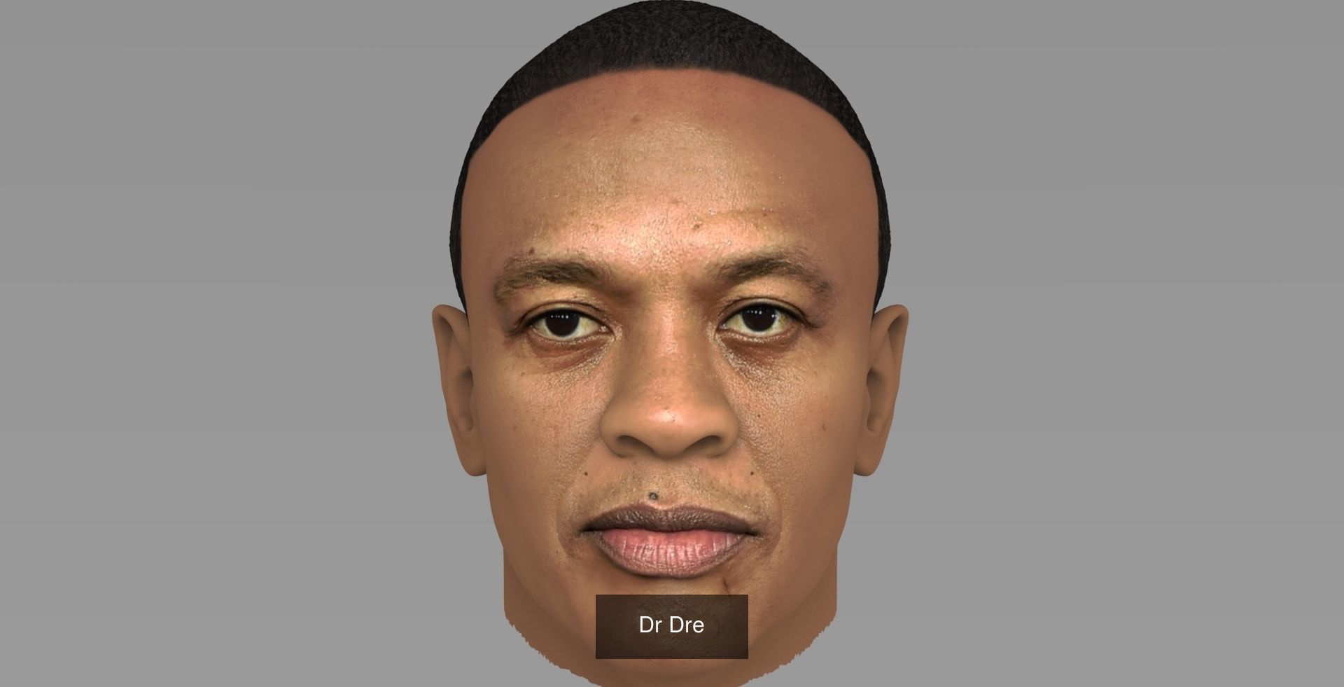 Famous Singers heads 3D Model Collection_4