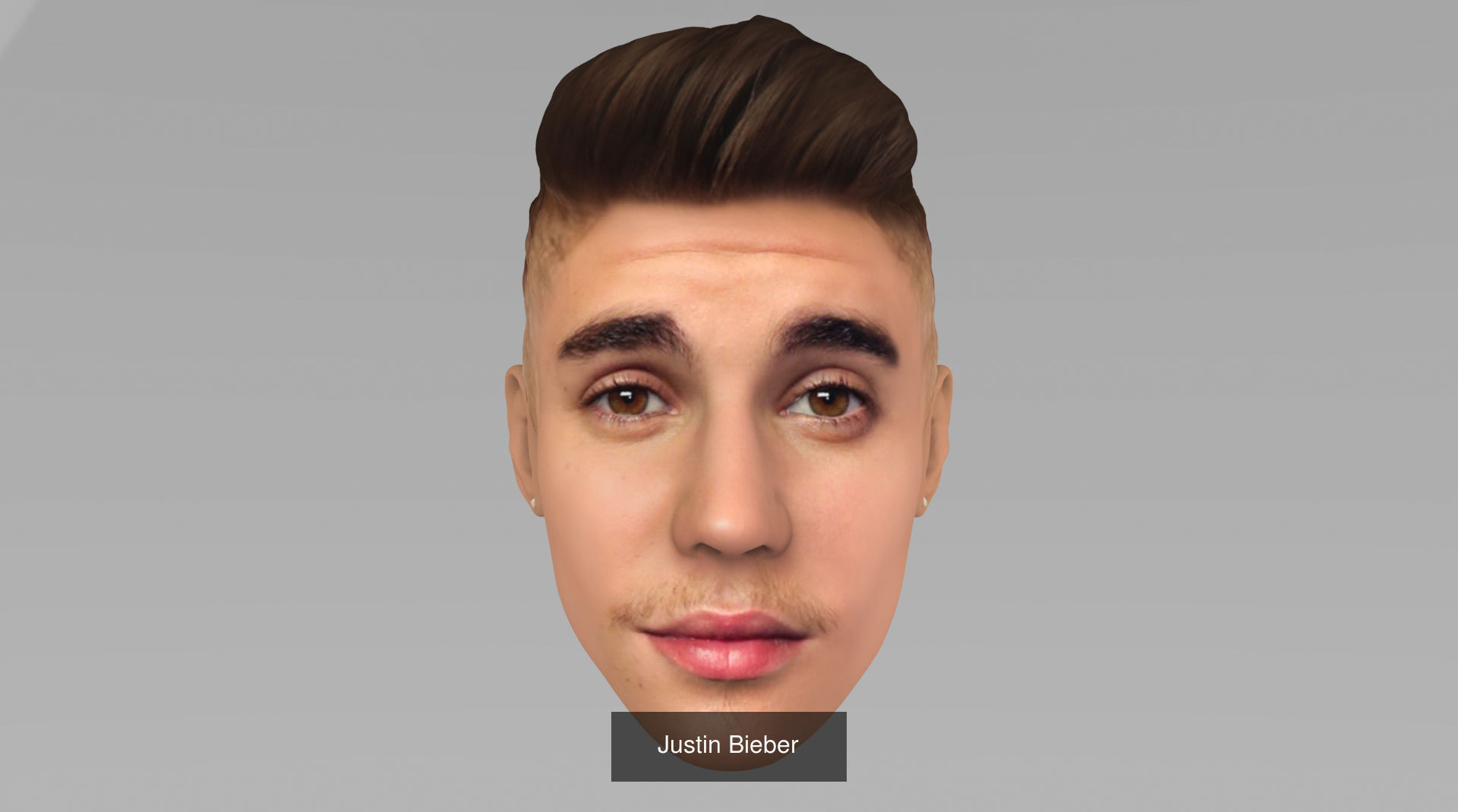 Famous Singers heads 3D Model Collection_9