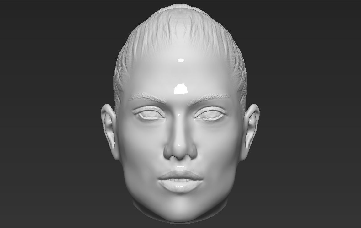 Famous Singers heads 3D Model Collection_16