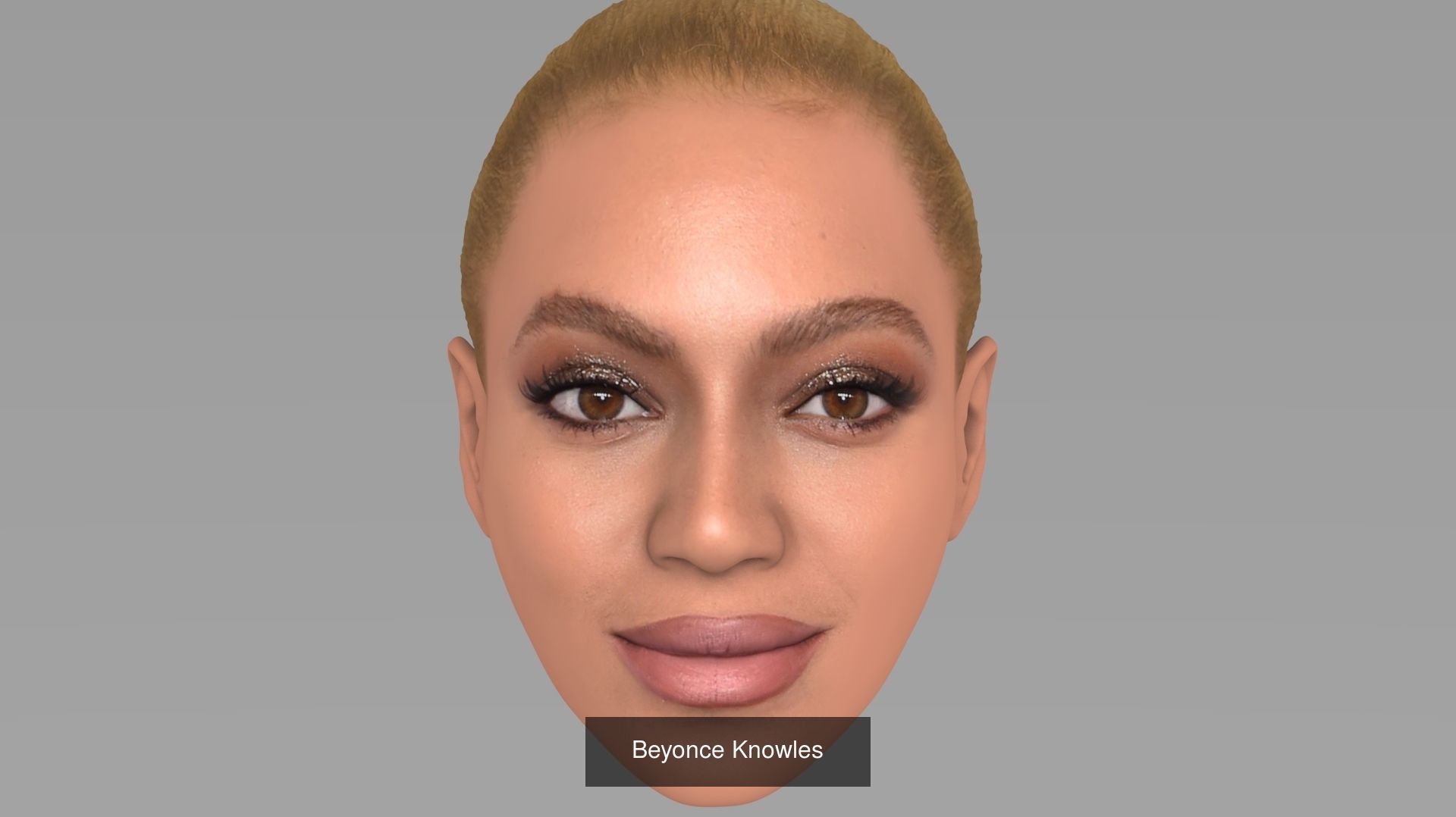 Famous Singers heads 3D Model Collection_8