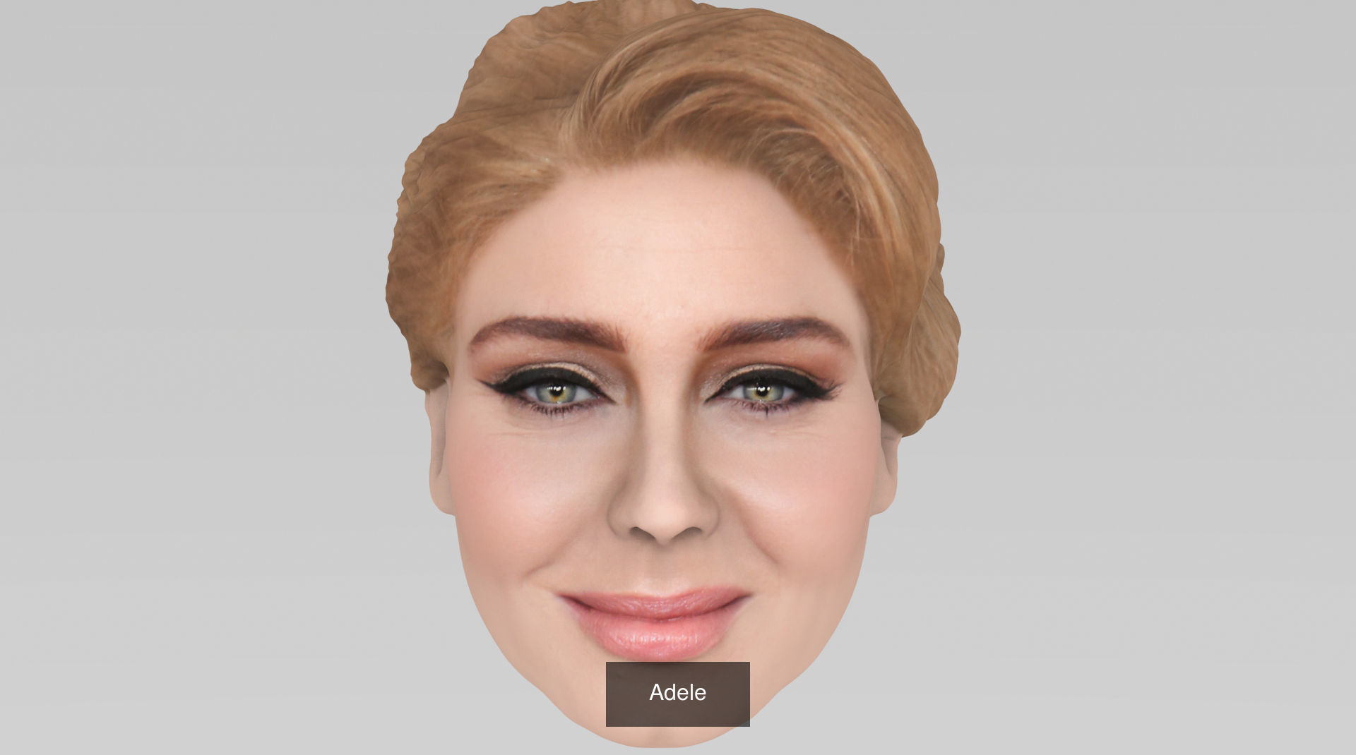 Famous Singers heads 3D Model Collection_11