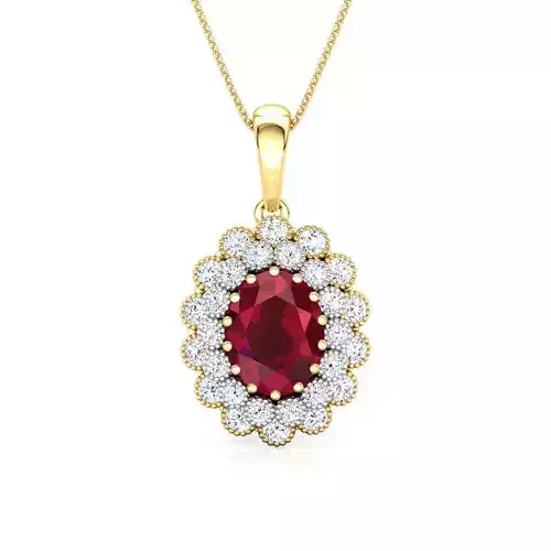 Scallop Pendant 3D print model