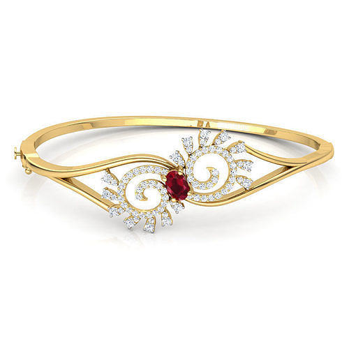 Scatter Scroll Bracelet 3D print model
