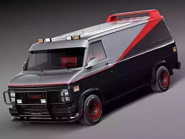 GMC vandura A-Team