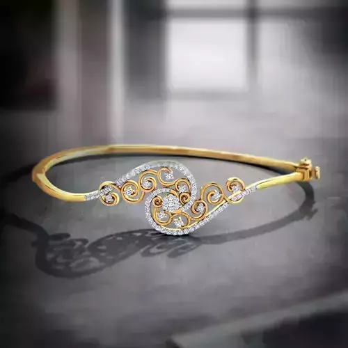 Scroll Cluster Bracelet 