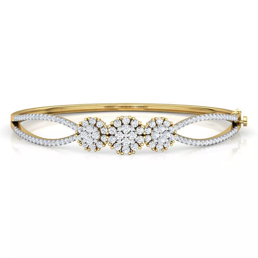 Trio Clump Bracelet 3D print model