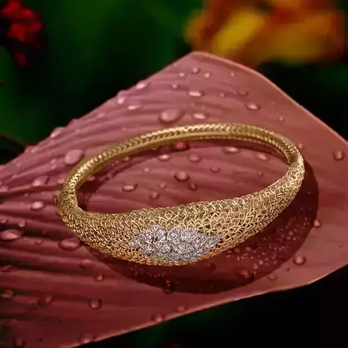 Wild Rhea Leaf Bracelet