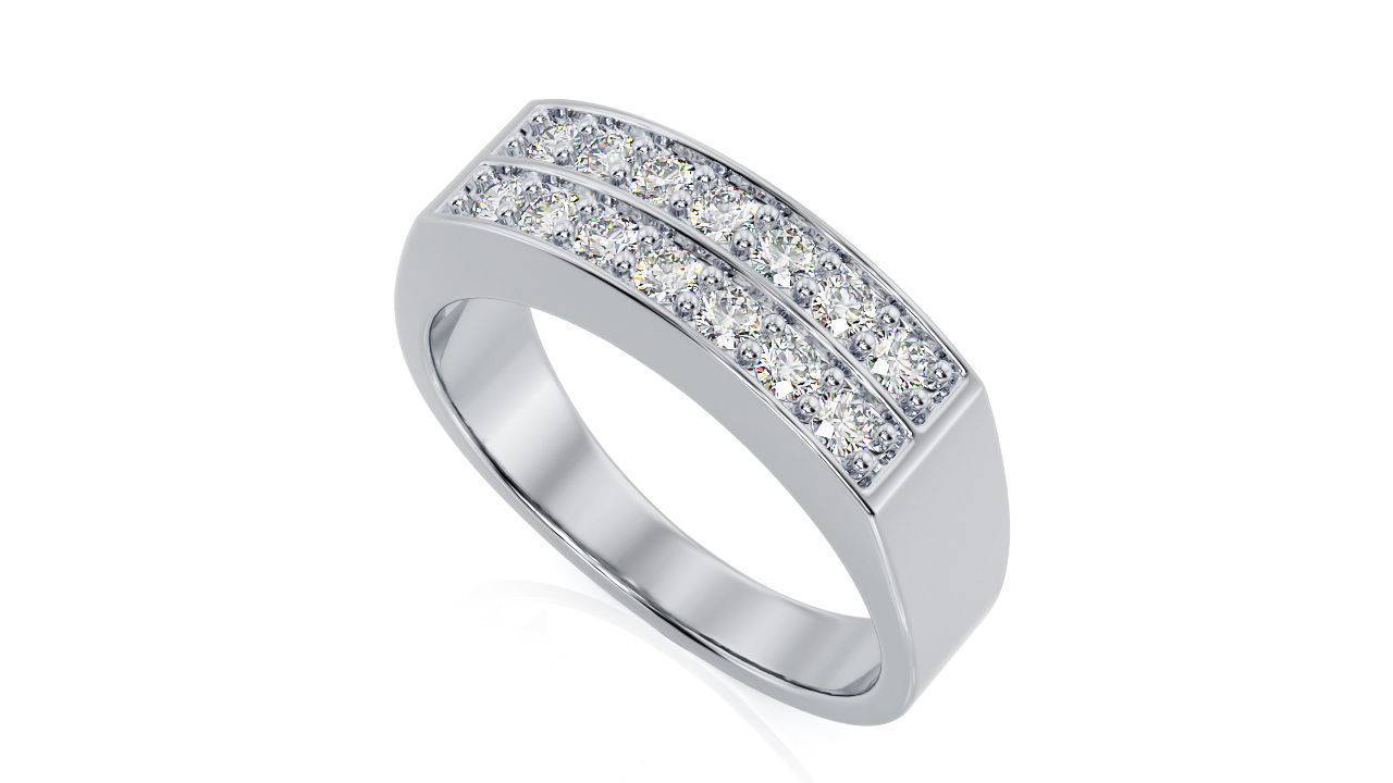 Ring Classic R 0088 3D print model_2