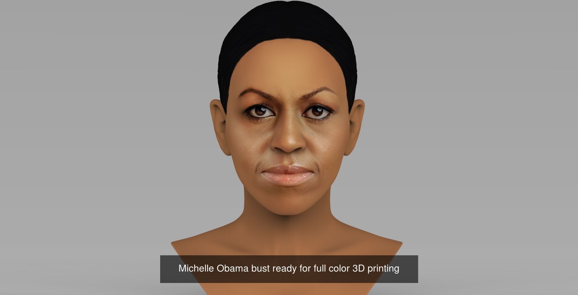 Most Influential People ready for full color 3D printing 3D Model Collection_9