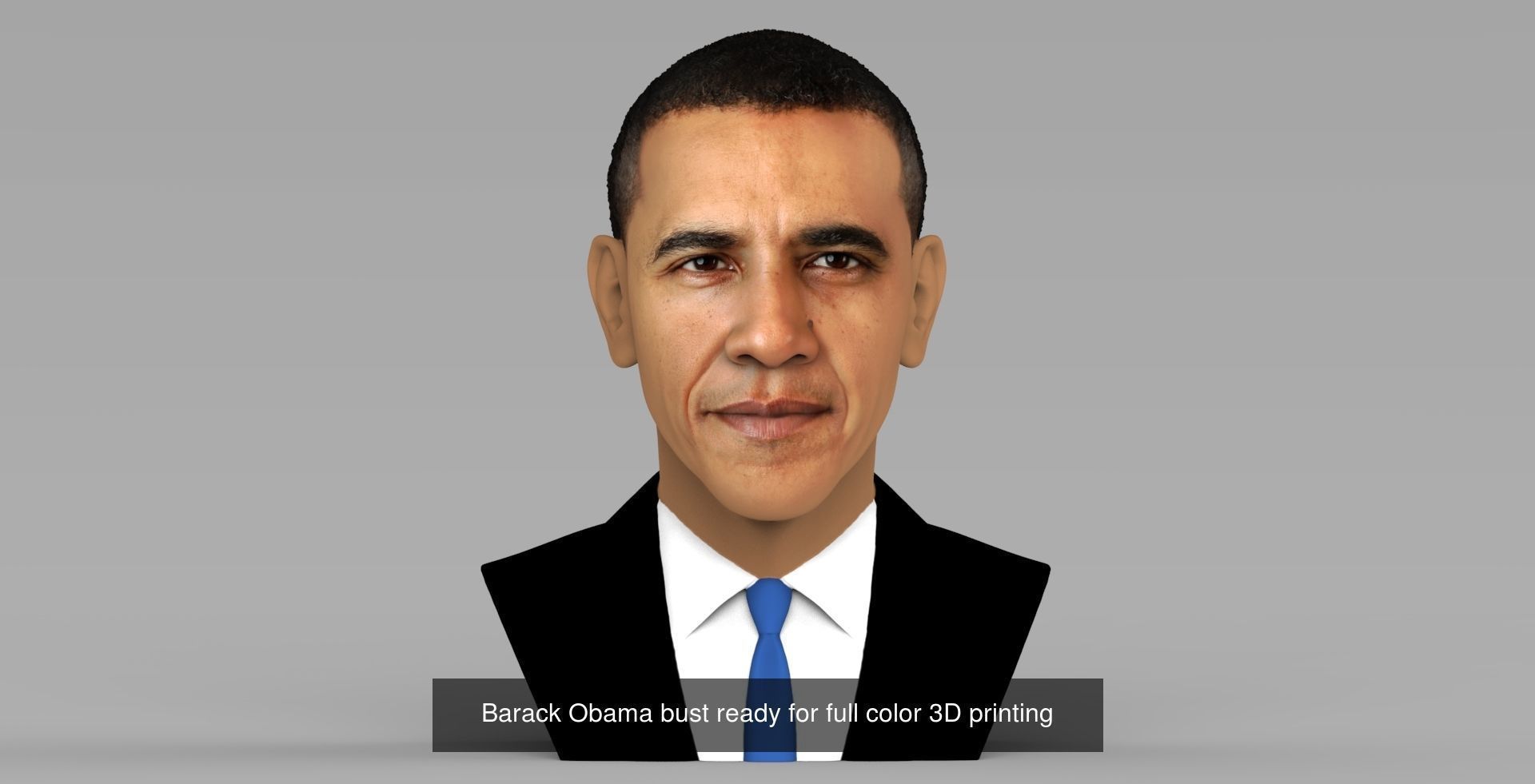 Most Influential People ready for full color 3D printing 3D Model Collection_3