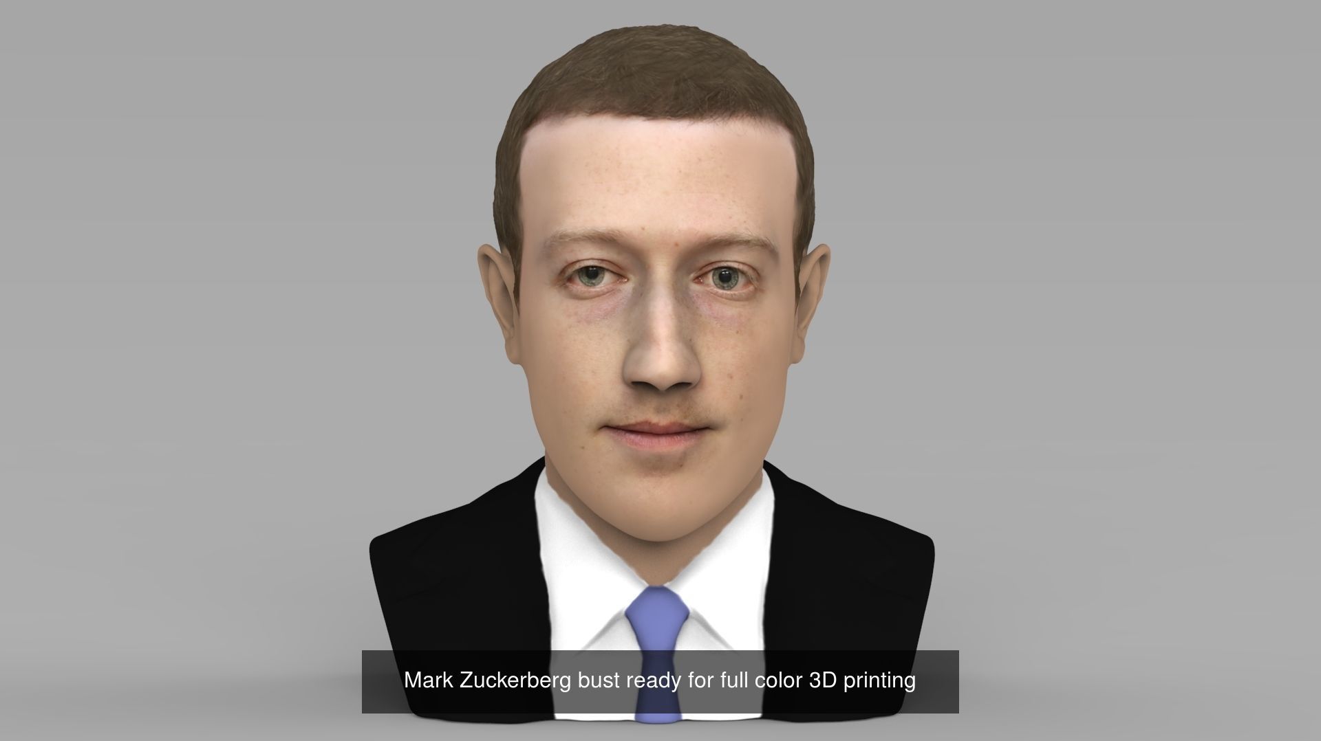 Most Influential People ready for full color 3D printing 3D Model Collection_10
