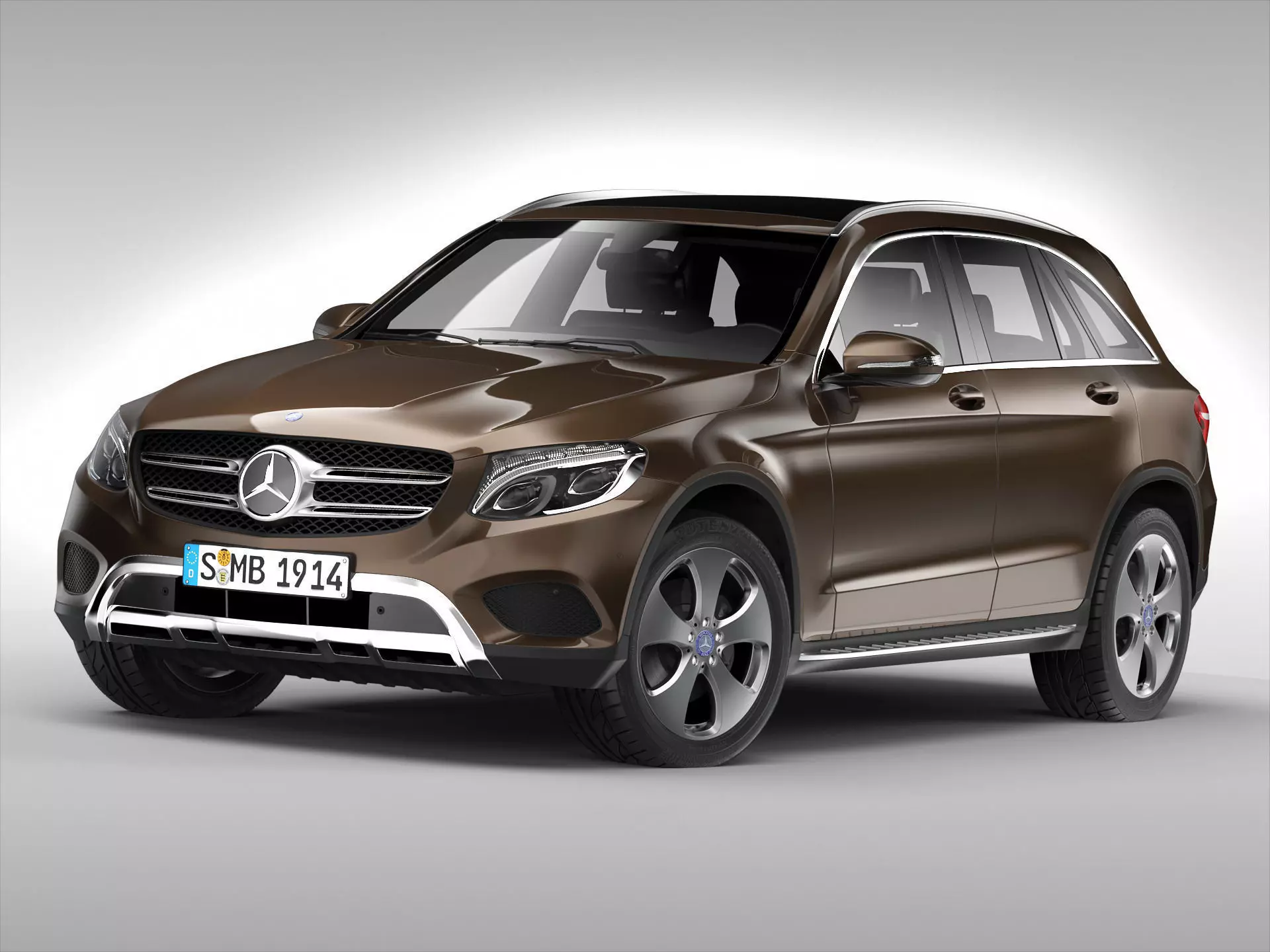 Mercedes Benz GLC Class 2016 3D model_0
