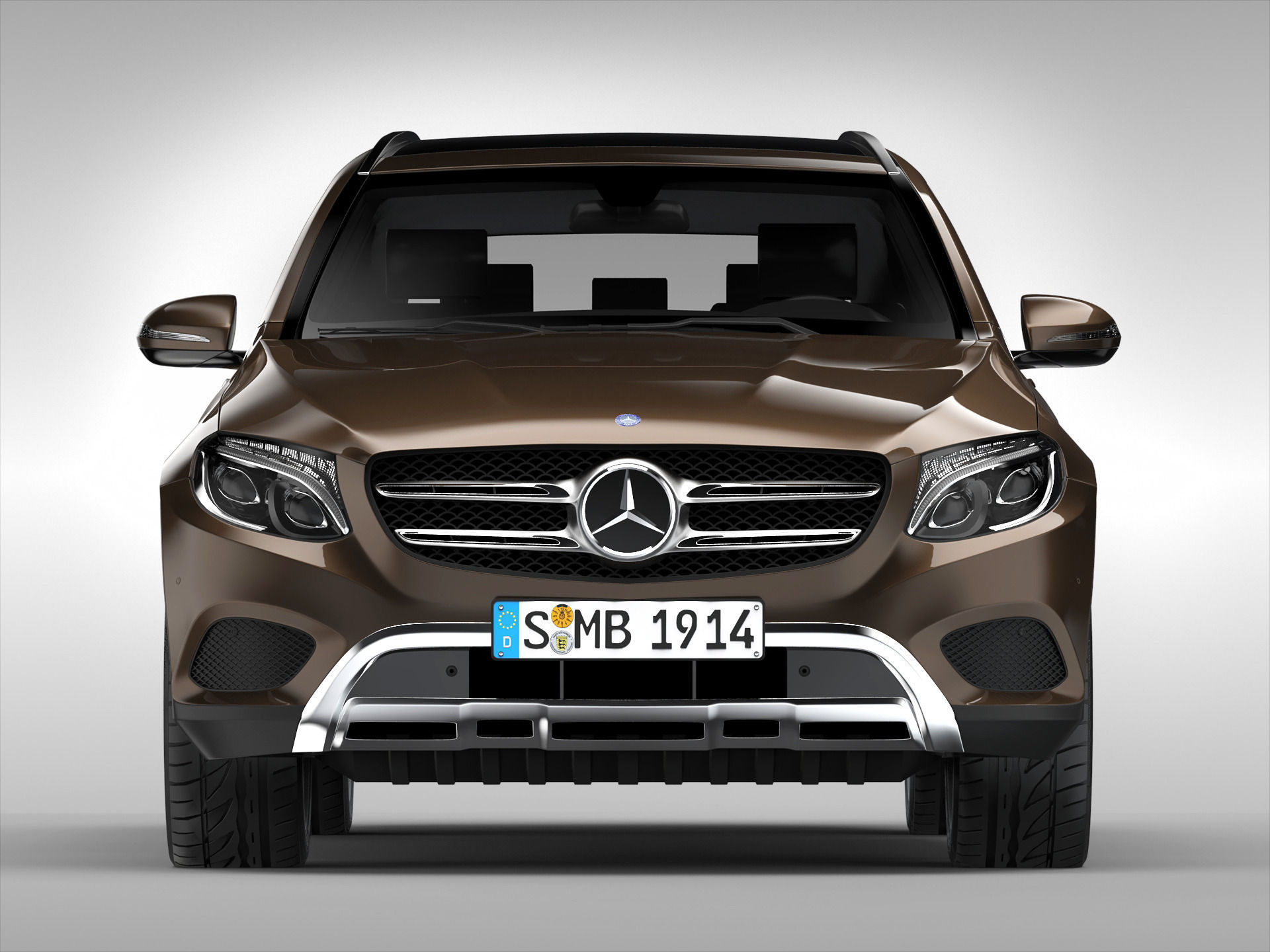 Mercedes Benz GLC Class 2016 3D model_4