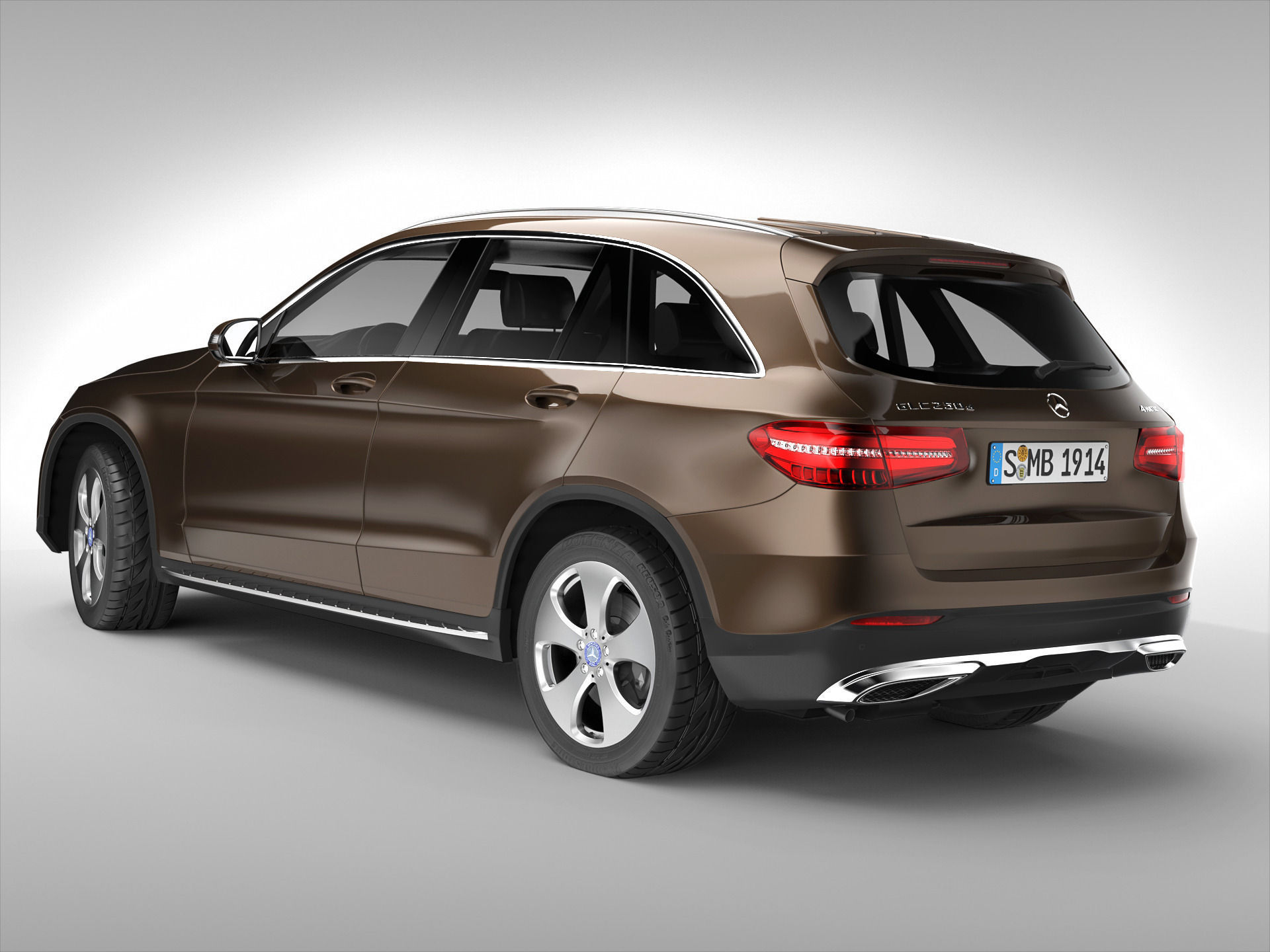 Mercedes Benz GLC Class 2016 3D model_1