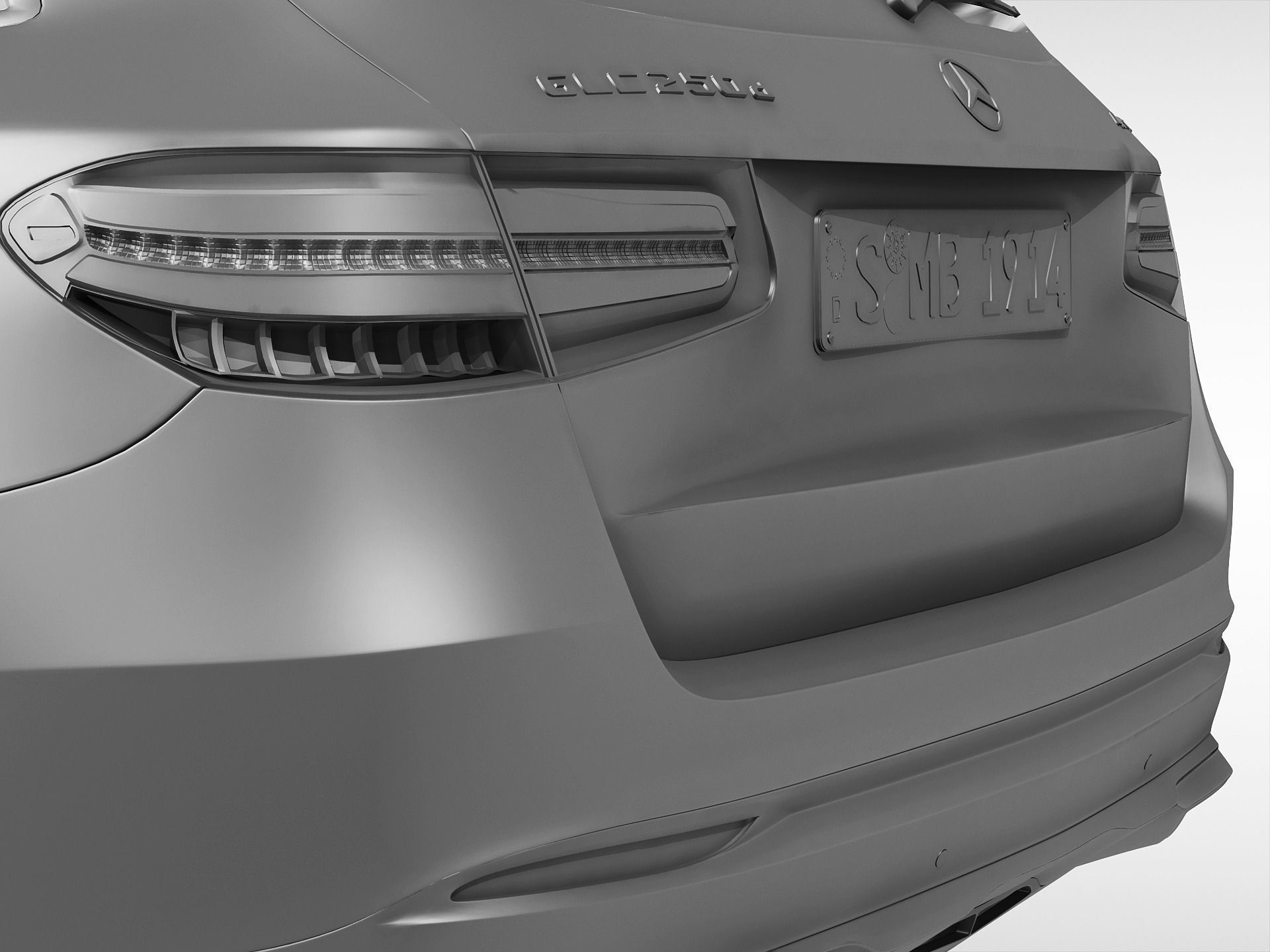 Mercedes Benz GLC Class 2016 3D model_8