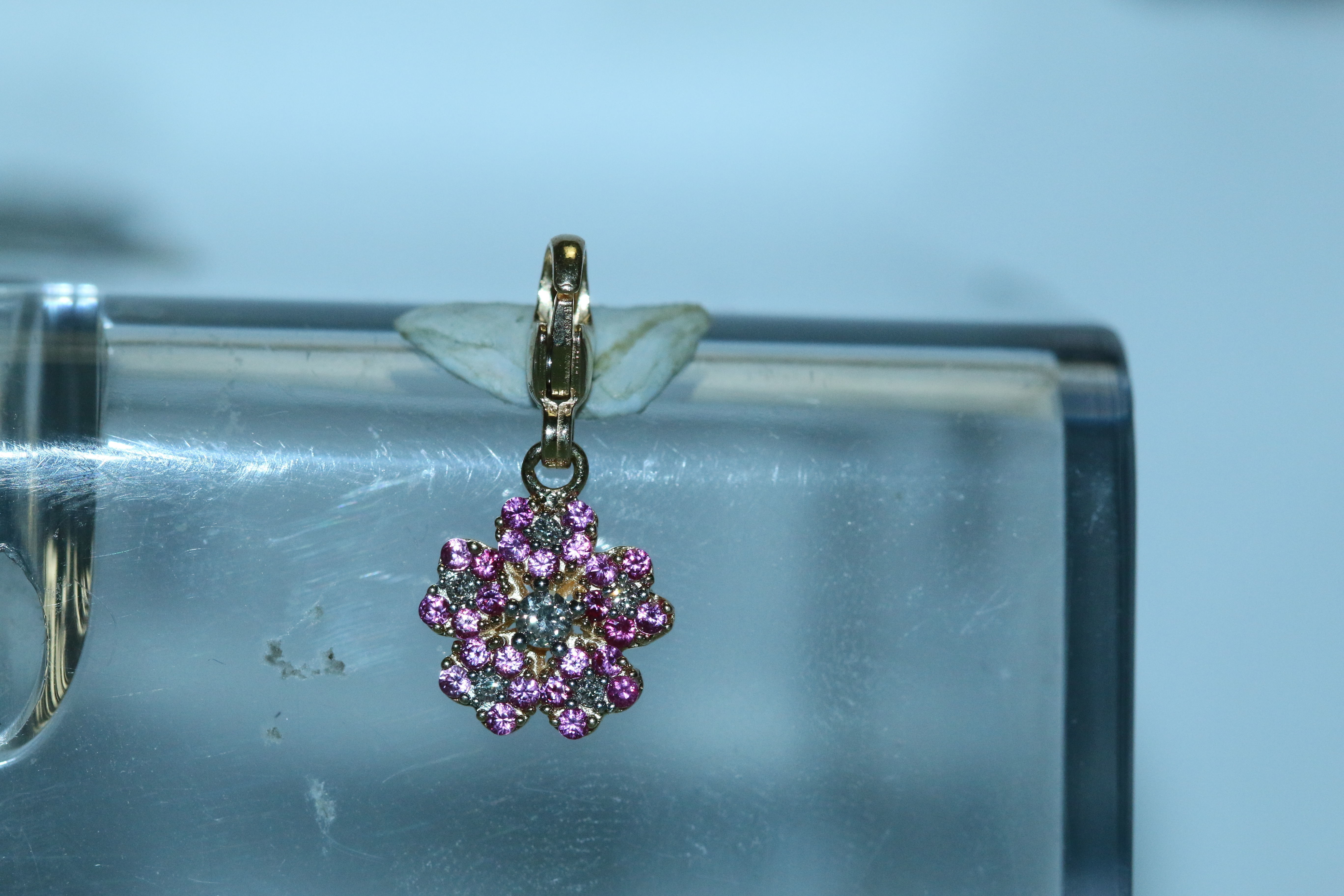 Cloverleaf Charm Pendant 3D print model_17