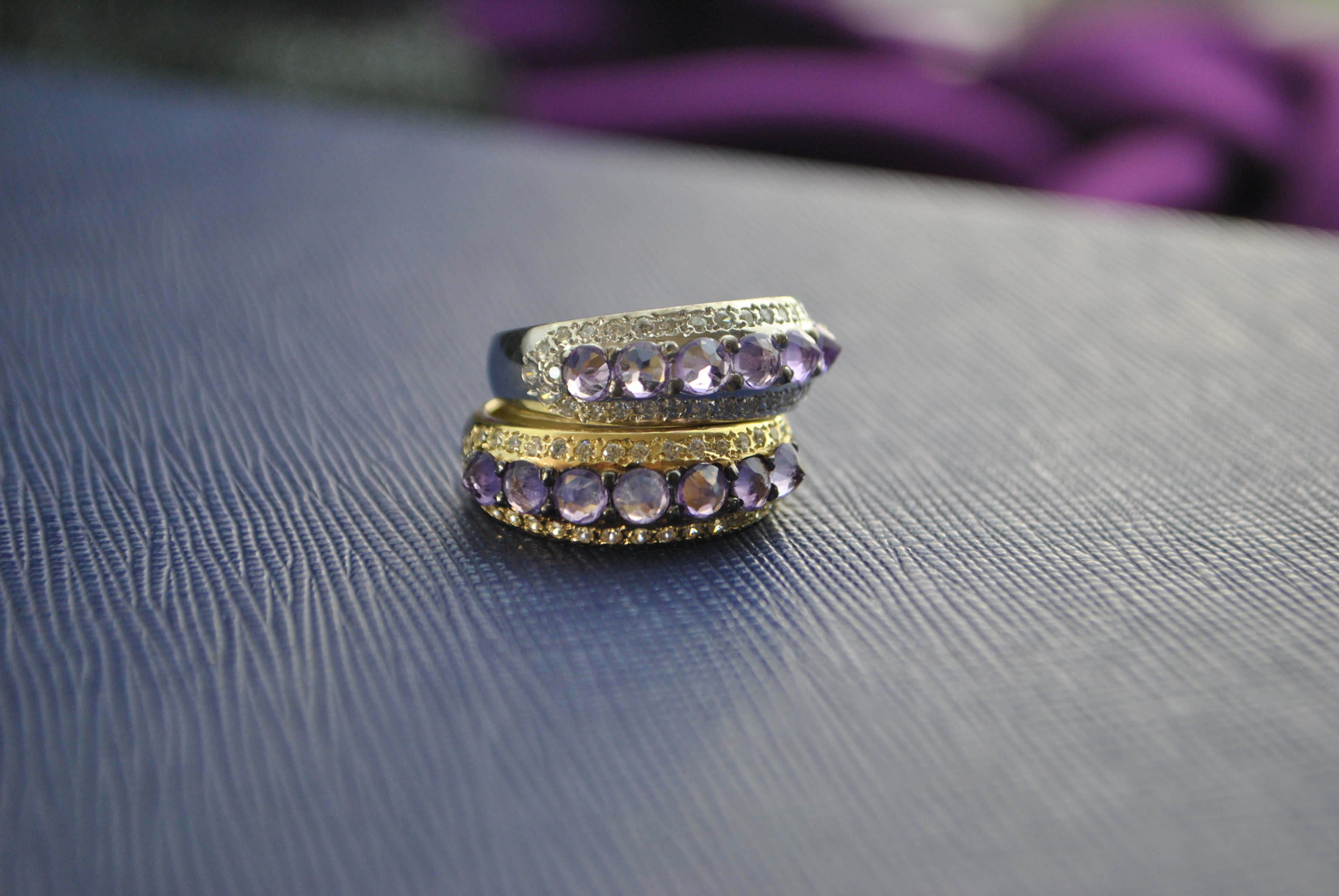 Ring with reverse gems 3D print model_6