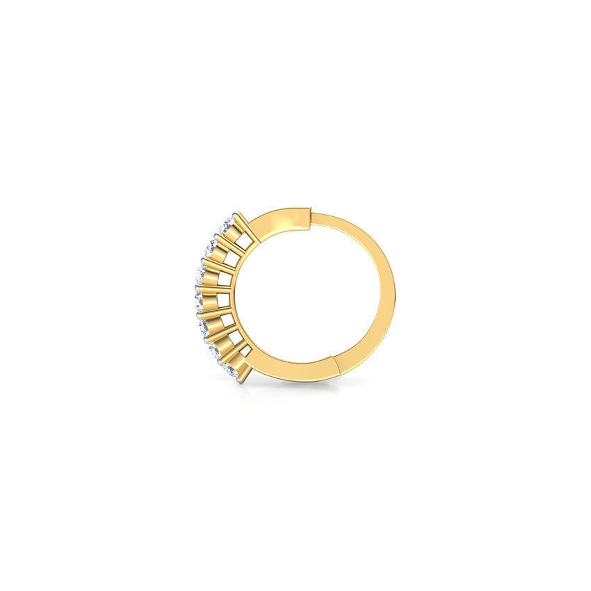 Fulki Nose Ring  3D print model_8