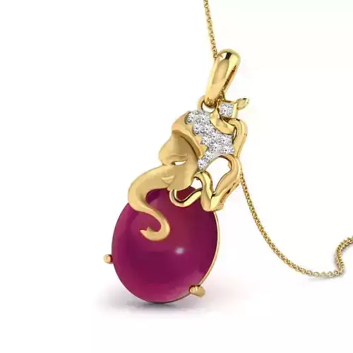 Ganesha Deity Pendant