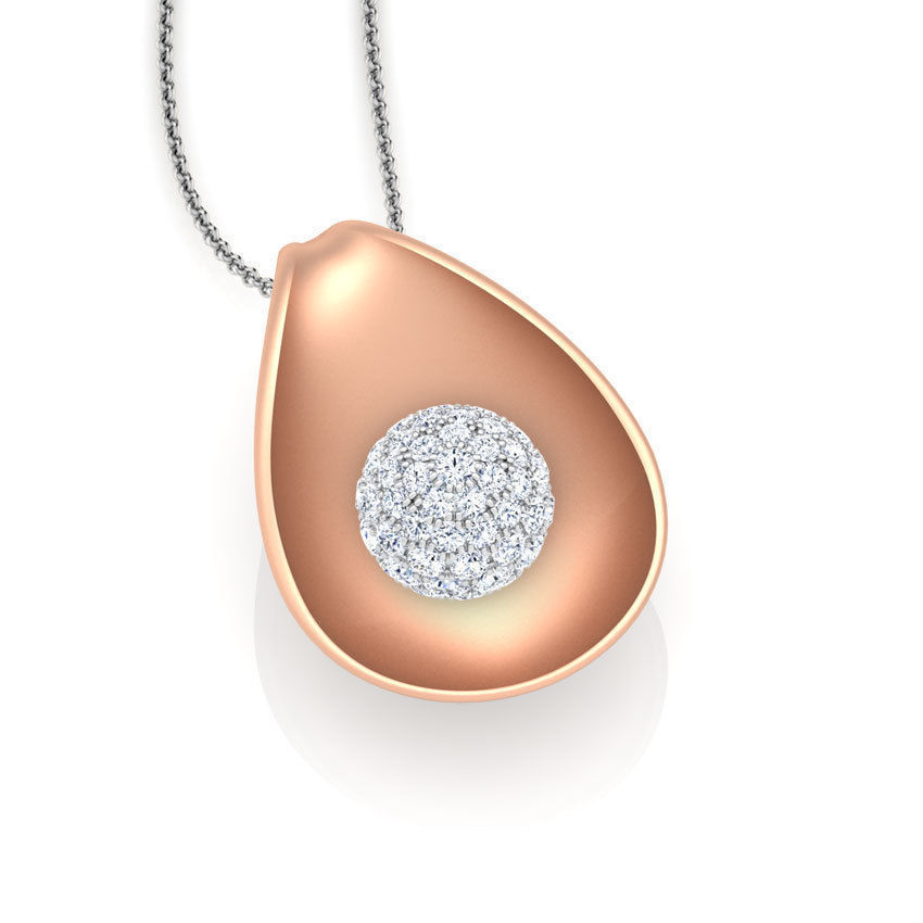 Incurvate Pendant  3D print model_1