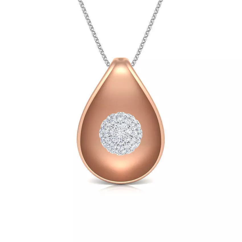 Incurvate Pendant  3D print model_0