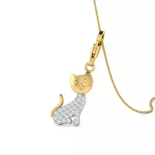 Kitty Charm Pendant