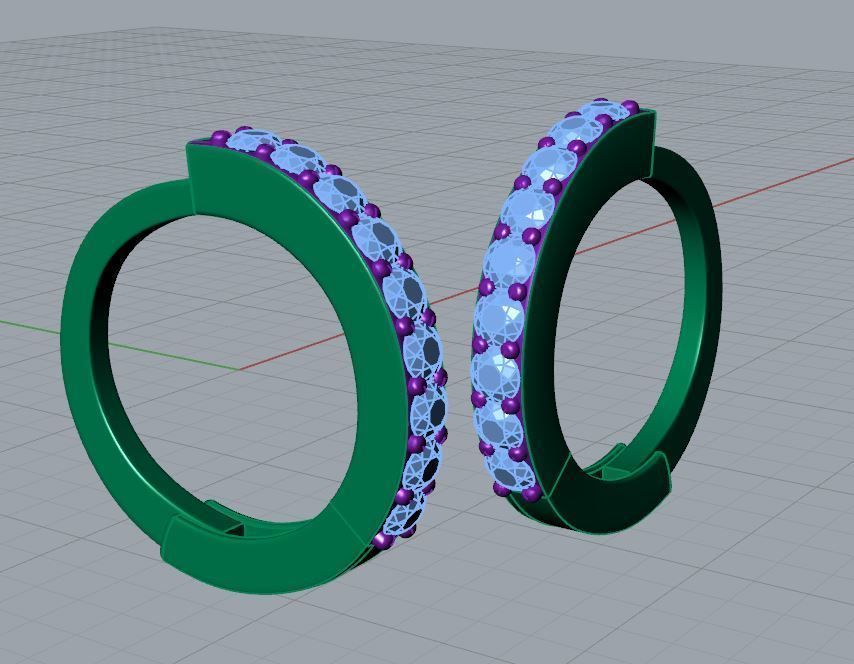 Lekha Nose Ring 3D print model_7