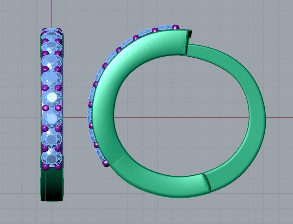 Lekha Nose Ring 3D print model_6