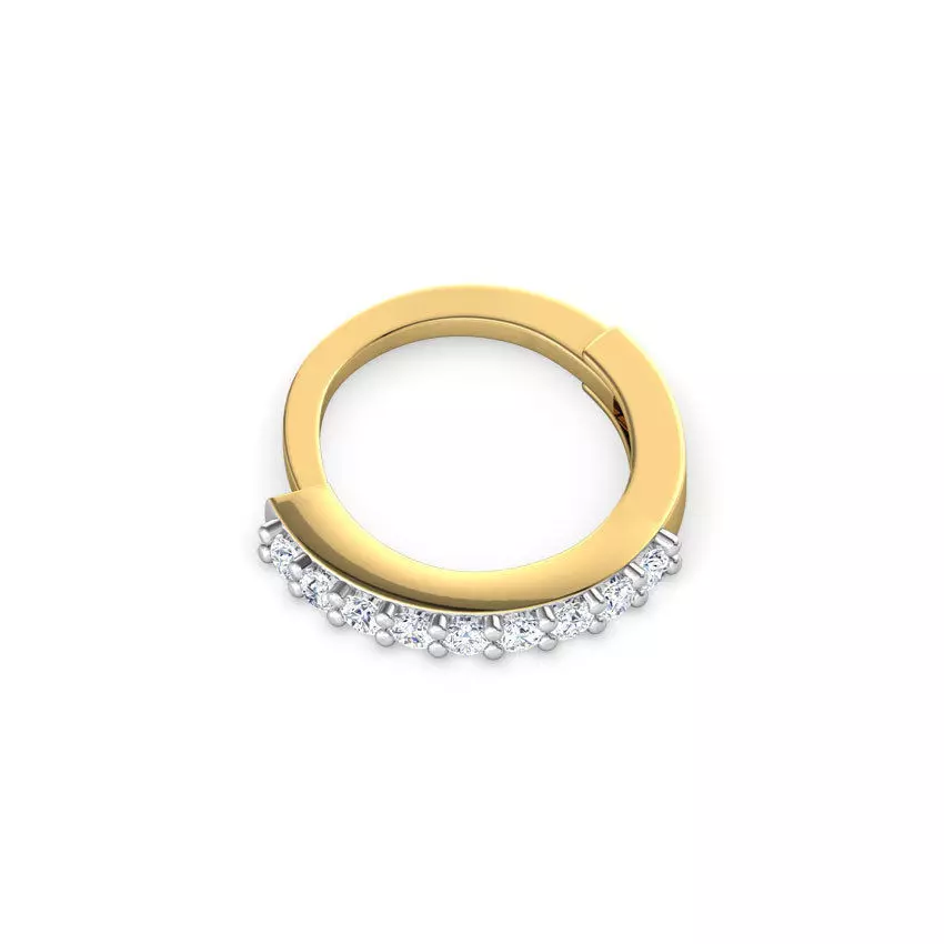 Lekha Nose Ring 3D print model_0