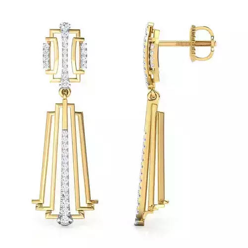Liberty Flare Drop Earring 