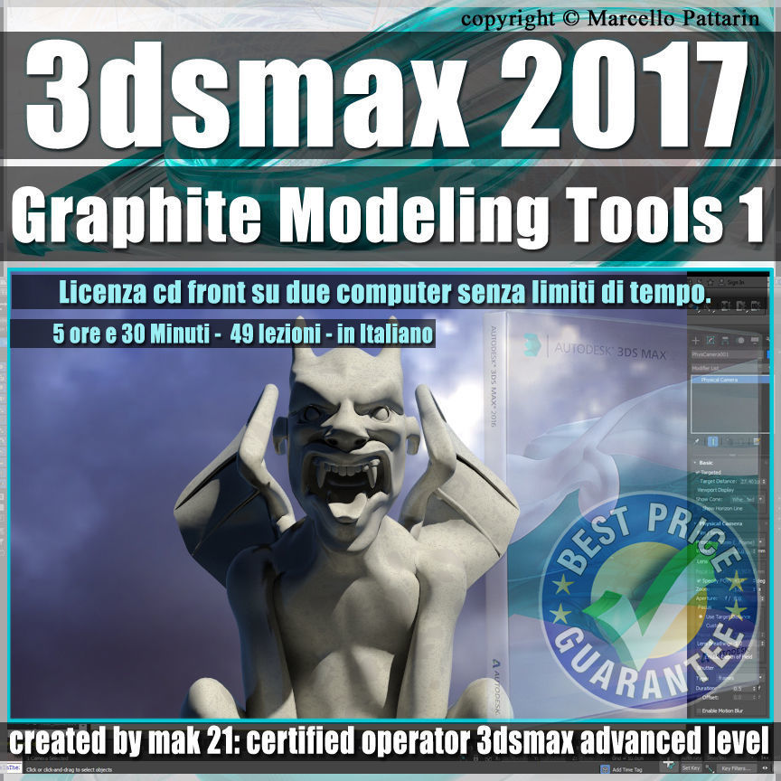 018 3ds max 2017 Graphite Modeling Tools1 vol 18 cd front 3D model