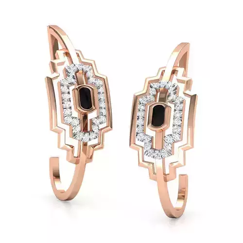 Metro Zigzag Earring 