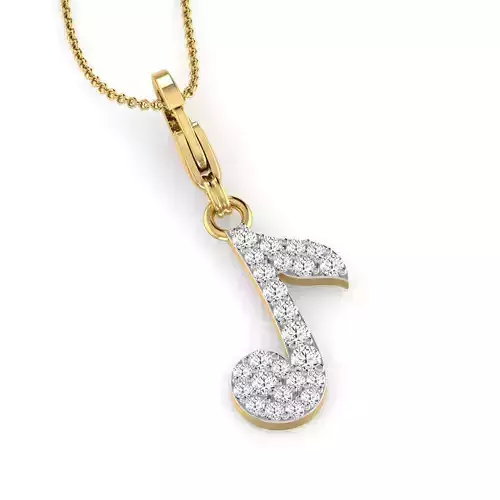 Musical Note Pendant