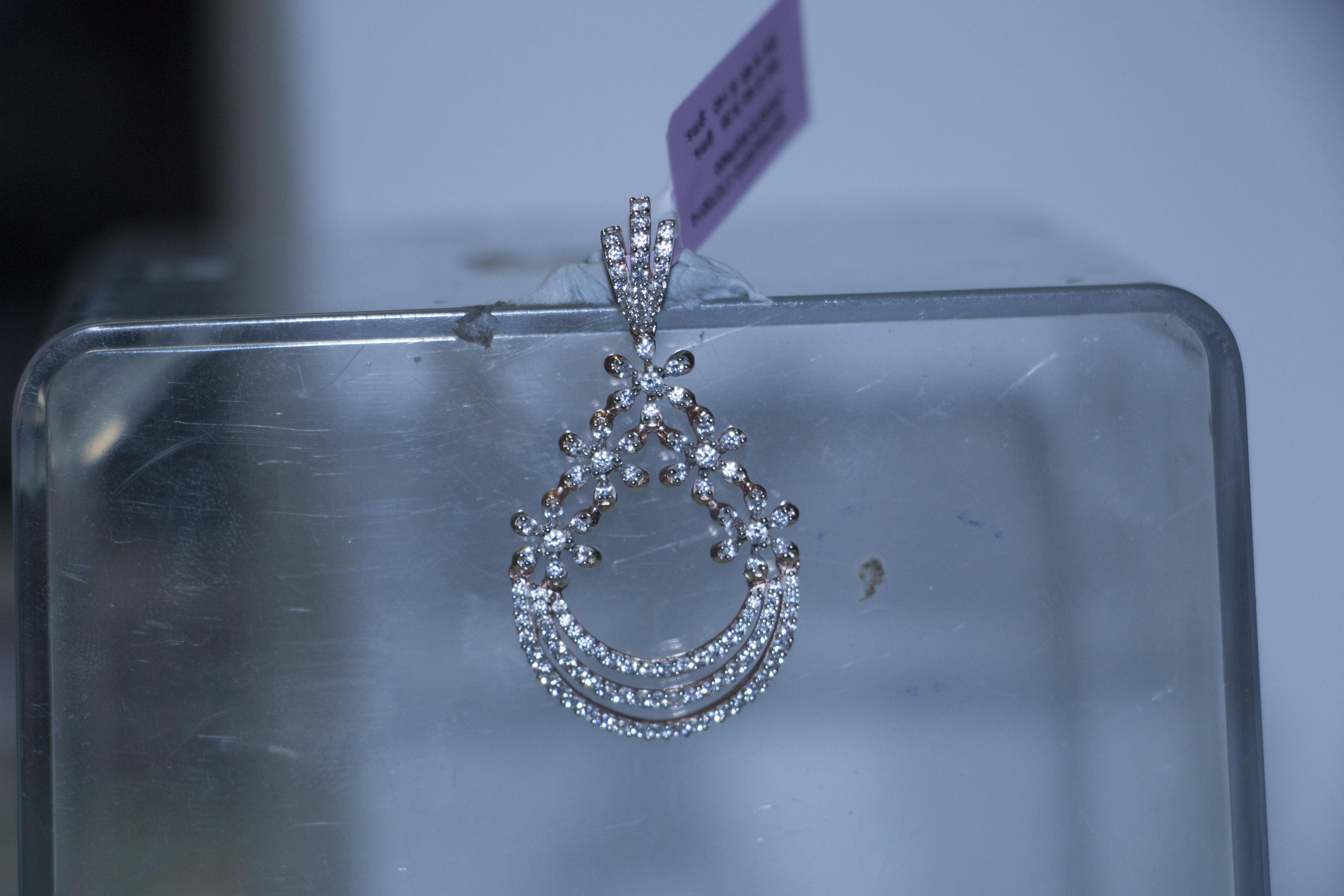 Ornate Pendant  3D print model_11