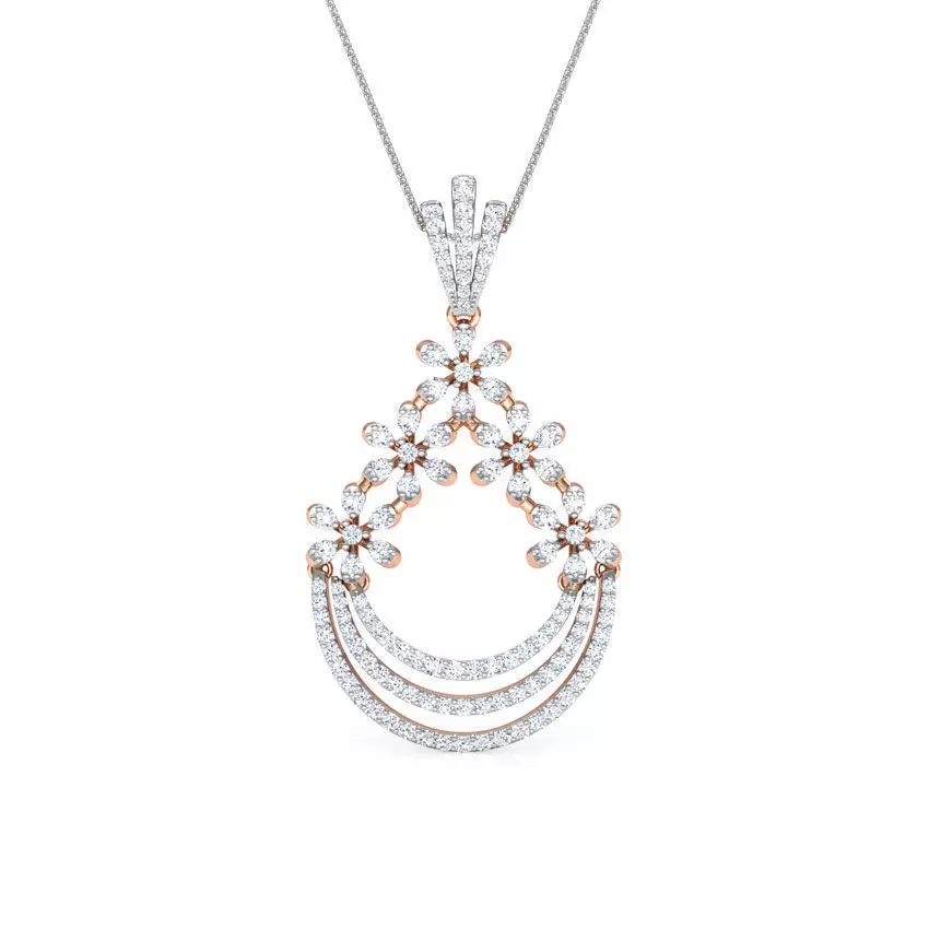 Ornate Pendant  3D print model_0