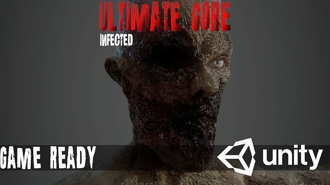 Ultimate Gore - Infected Low-poly 3D model