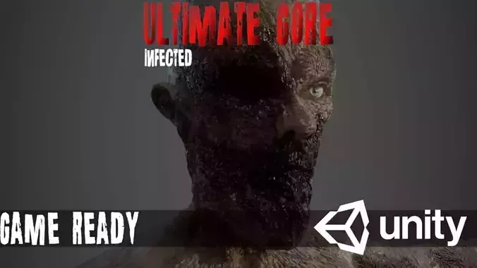 Ultimate Gore - Infected Low-poly 3D model