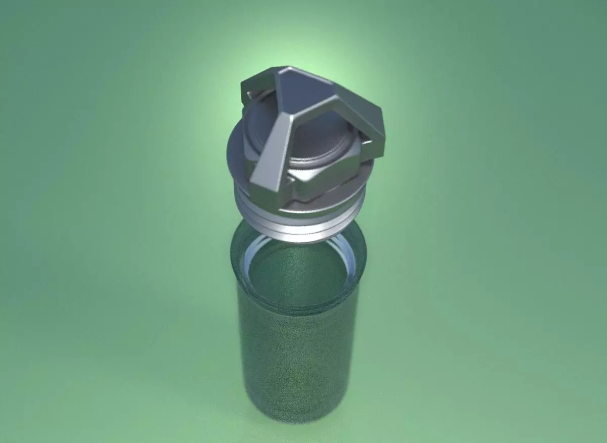 Geocaching Capsule Design 1 3D print model