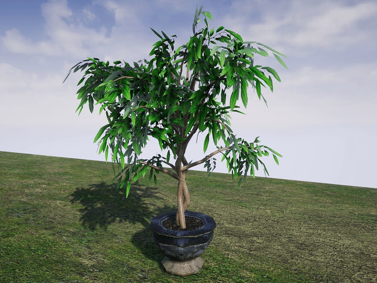 House Plants for UNREAL Low-poly 3D model_11