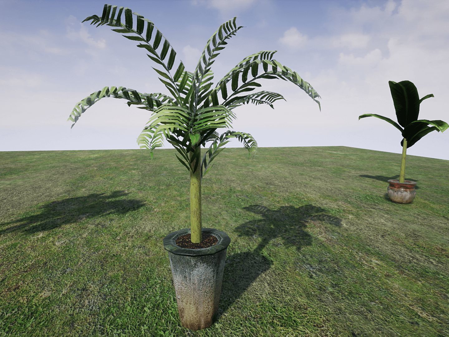 House Plants for UNREAL Low-poly 3D model_9