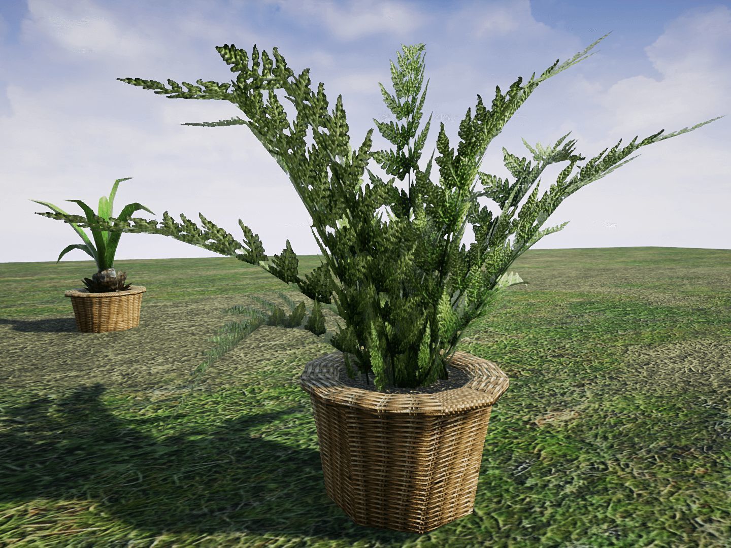 House Plants for UNREAL Low-poly 3D model_3