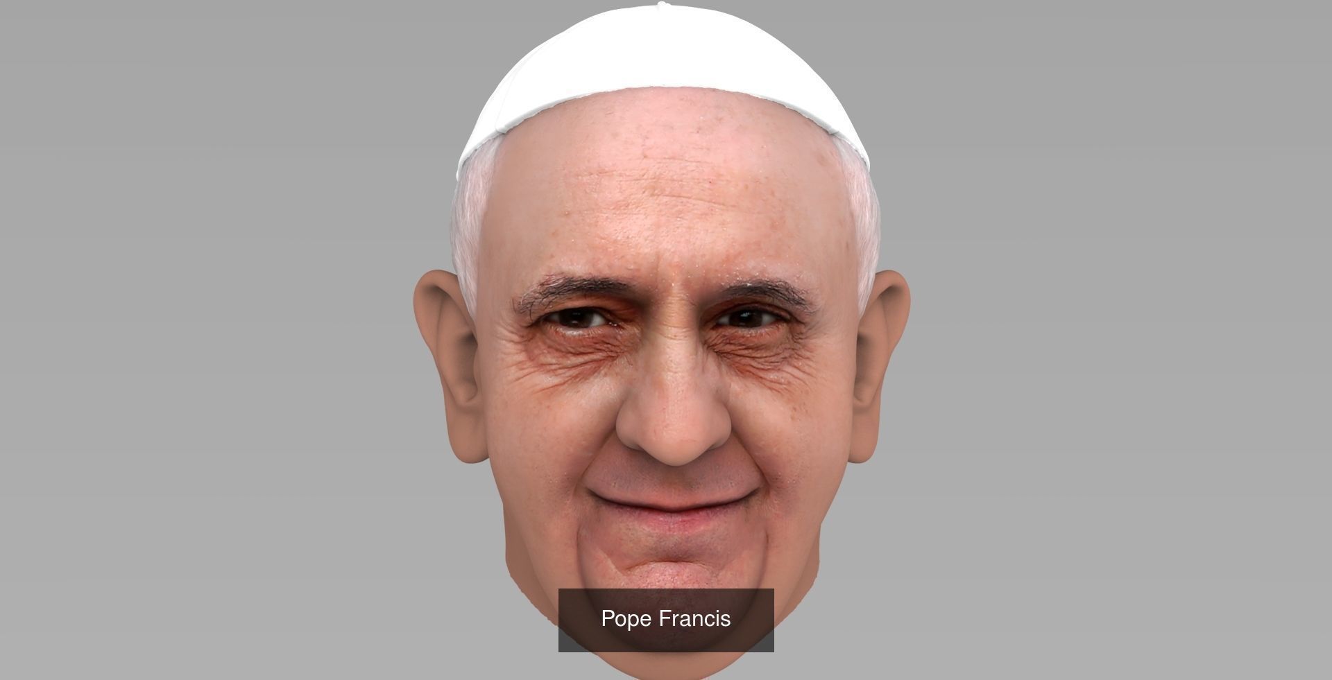 Most Influential People heads 3D Model Collection_3