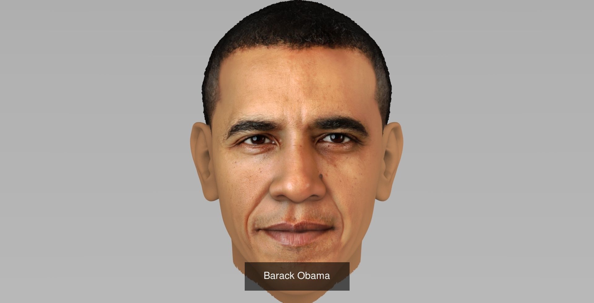 Most Influential People heads 3D Model Collection_2